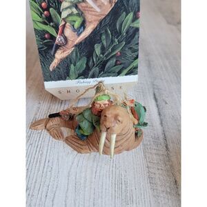 Hallmark 1995 Fishing Party ornament Xmas